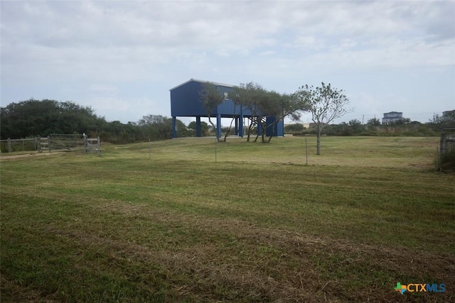 view of yard featuring a gazebo