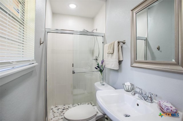1504 Phyllis Dr, Copperas Cove, TX 76522 - bathroom with a stall shower and a sink