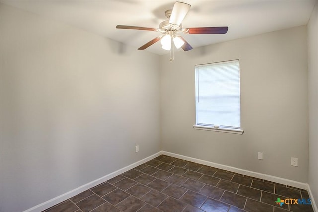 1504 Phyllis Dr, Copperas Cove, TX 76522 - empty room with ceiling fan and baseboards