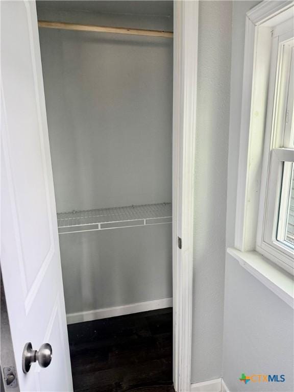 view of closet