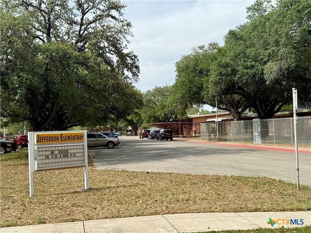 view of street
