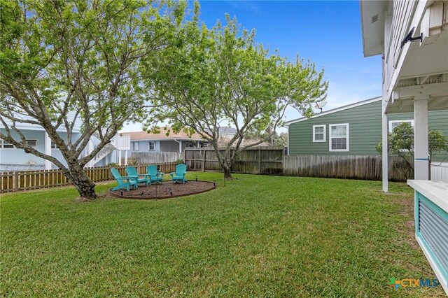 30 Nassau Dr, Rockport, TX 78382 - view of yard with fence
