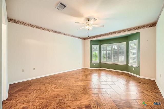 109 Ranch House Cv, Georgetown, TX 78633 - empty room with a ceiling fan and baseboards