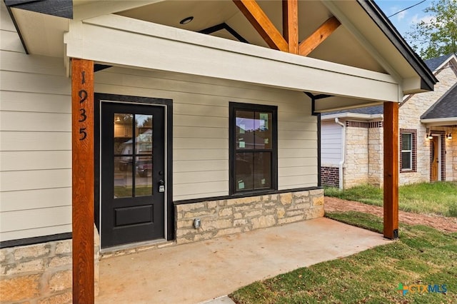 1935 Ross Ave, Waco, TX 76706 - property entrance with stone siding