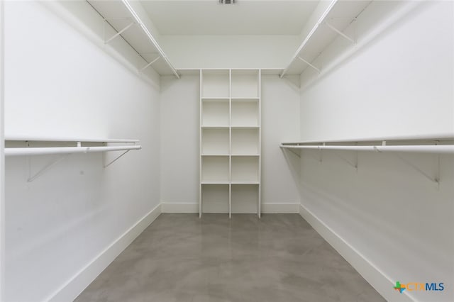 view of spacious closet