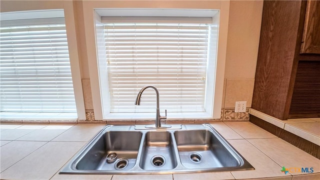 interior details with a sink