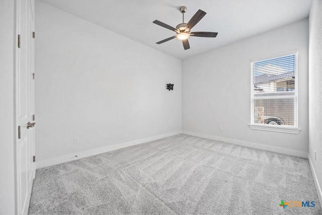 292 Scenic Cyn, New Braunfels, TX 78132 - unfurnished room with a ceiling fan and carpet