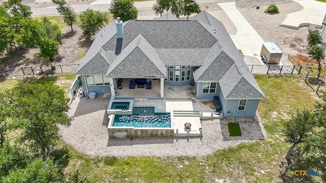 292 Scenic Cyn, New Braunfels, TX 78132 - view from above of property