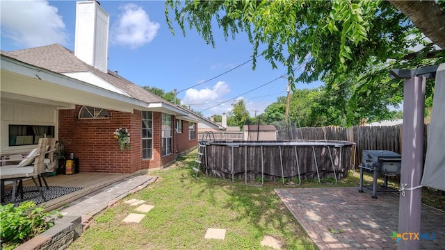 4108 Red River Cir, Temple, TX 76504 - view of yard featuring a deck