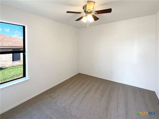 1116 Marlee Cir, Copperas Cove, TX 76522 - spare room with carpet flooring and ceiling fan