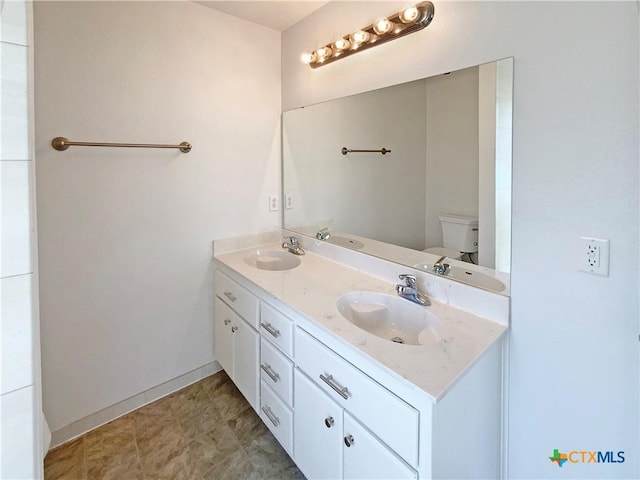 1116 Marlee Cir, Copperas Cove, TX 76522 - full bath with double vanity and toilet