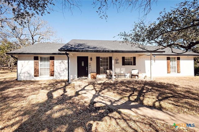 view of rear view of property