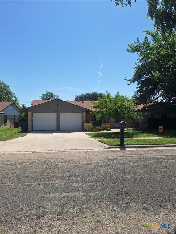 617 Allen St, Copperas Cove, TX 76522 - view of front of house with driveway and a garage