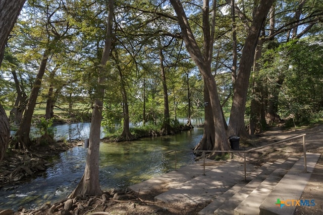 property view of water