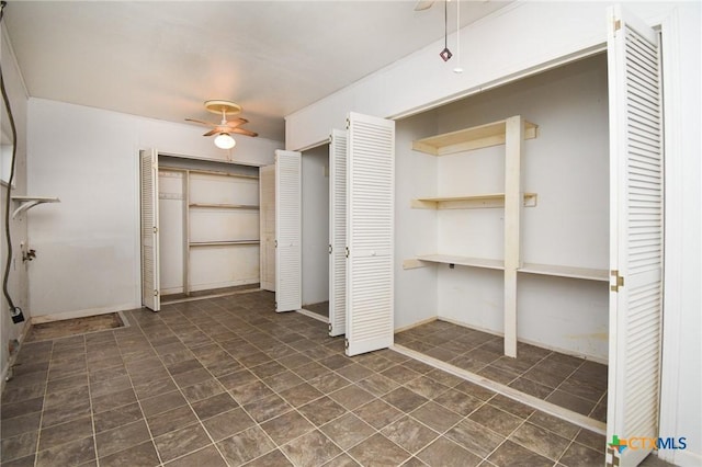 127 S Mesquite Dr, Victoria, TX 77905 - unfurnished bedroom featuring a ceiling fan