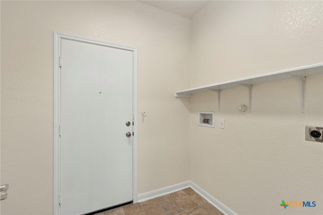 213 Springtree Pkwy, Cibolo, TX 78108 - laundry area with electric dryer hookup, washer hookup, and gas dryer hookup