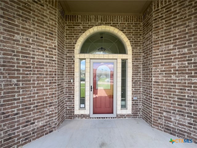 1403 Excel Dr, Killeen, TX 76542 - doorway to property with brick siding