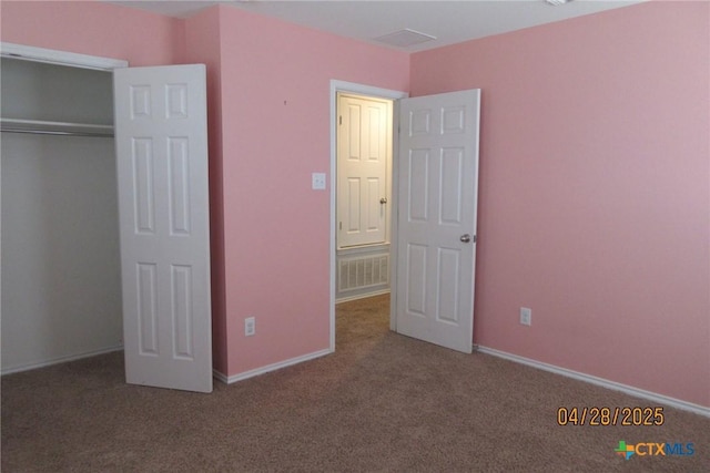 9202 Sage Valley Dr, Temple, TX 76502 - unfurnished bedroom featuring carpet flooring, baseboards, and a closet