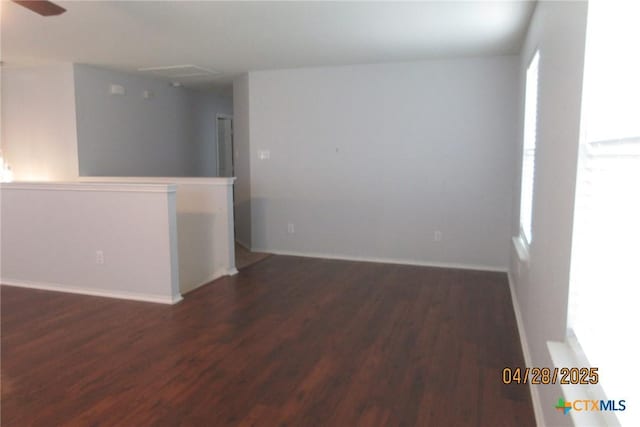 9202 Sage Valley Dr, Temple, TX 76502 - spare room featuring wood finished floors and baseboards