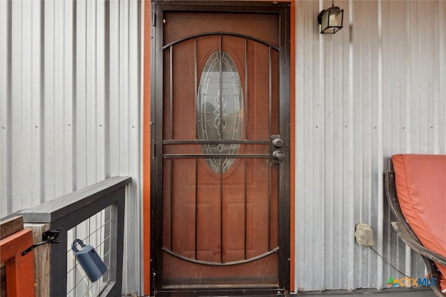 view of property entrance