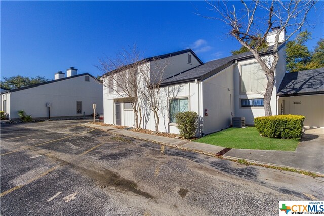 view of rear view of property