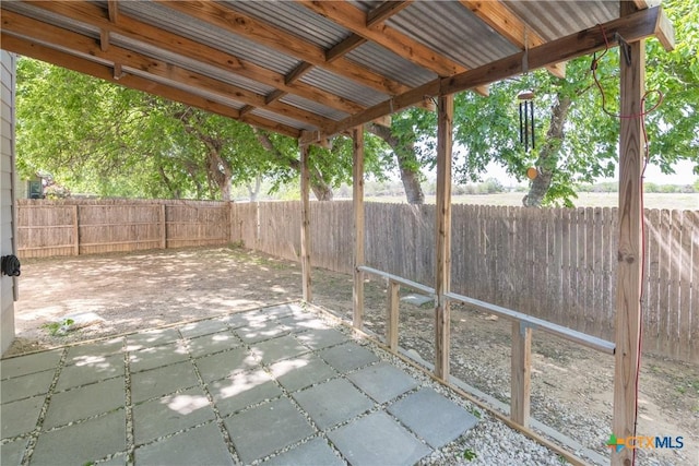 253 Flushing, New Braunfels, TX 78130 - view of patio featuring a fenced backyard