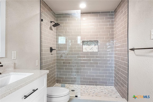 111 Warwick Glen St, Victoria, TX 77904 - full bathroom with tiled shower and vanity