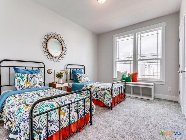175 Lost Maples Way, Marion, TX 78124 - bedroom featuring carpet floors and baseboards