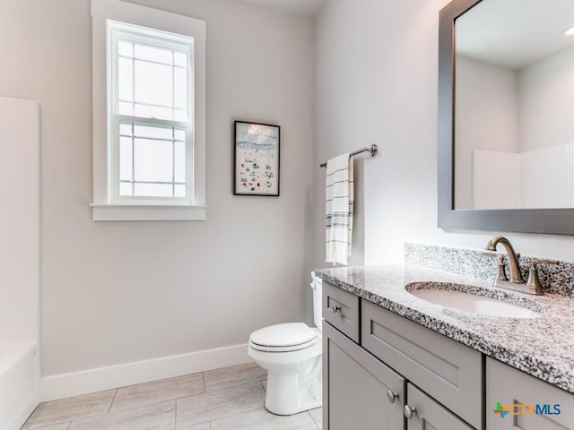 175 Lost Maples Way, Marion, TX 78124 - full bathroom featuring vanity and baseboards