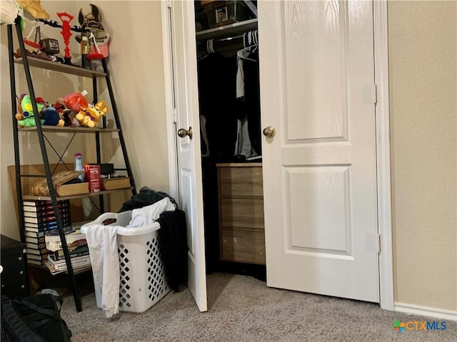 view of closet