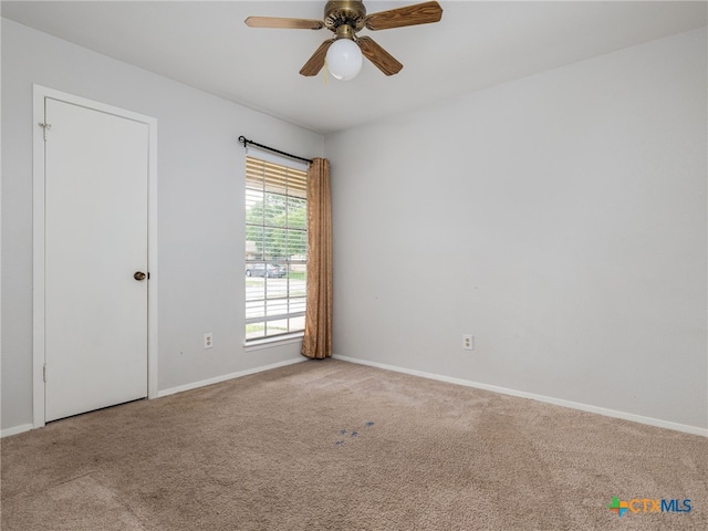 1304 Wroxton Way, Round Rock, TX 78664 - empty room with carpet flooring and ceiling fan