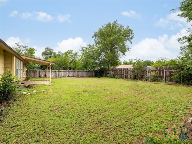 1304 Wroxton Way, Round Rock, TX 78664 - fenced backyard featuring a patio area