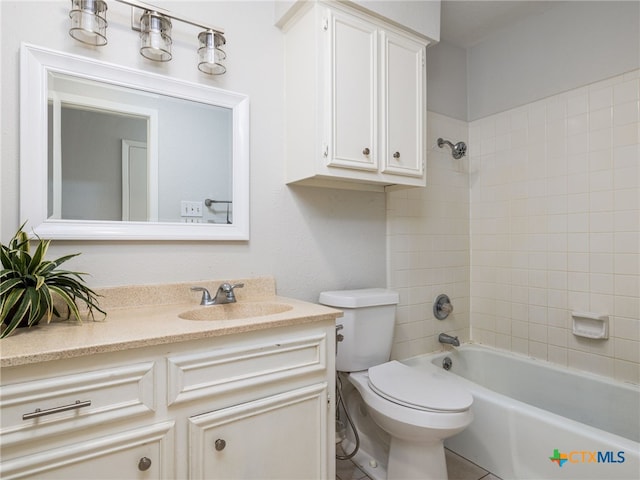 1304 Wroxton Way, Round Rock, TX 78664 - full bathroom featuring vanity and bathing tub / shower combination