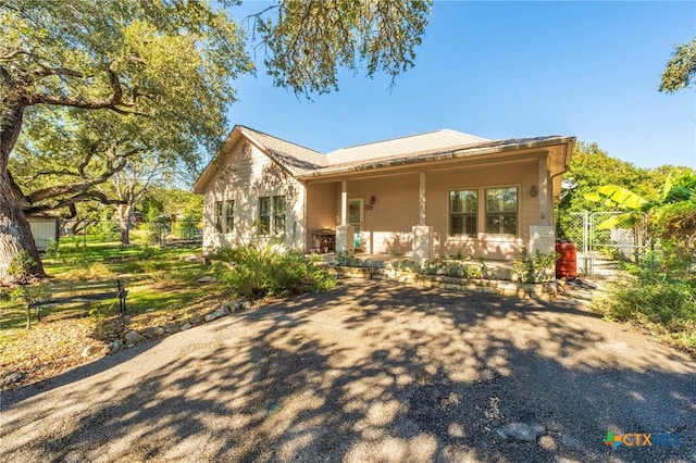 view of front of house