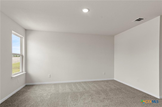 3816 Poteet Ct, Temple, TX 76504 - empty room featuring carpet flooring and recessed lighting