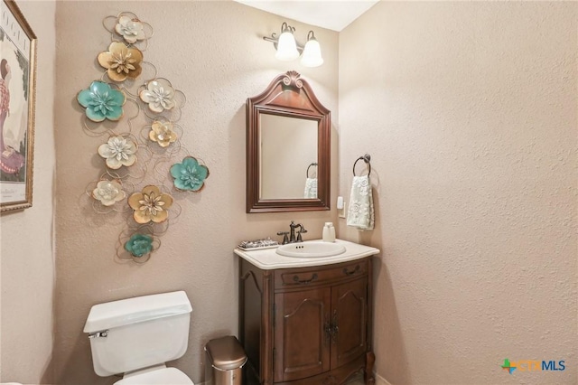 103 Misty Bnd, Floresville, TX 78114 - half bath with vanity and toilet