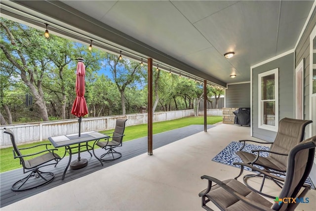 view of patio / terrace