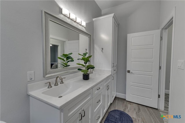 3935 Outpost Trce, Lago Vista, TX 78645 - bathroom featuring double vanity