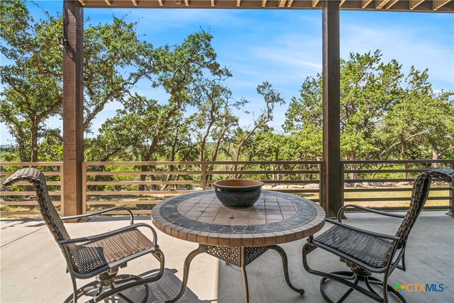 view of patio