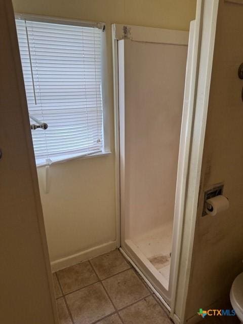 3205 Meadowlane St, Victoria, TX 77901 - full bathroom featuring a shower stall and tile patterned flooring