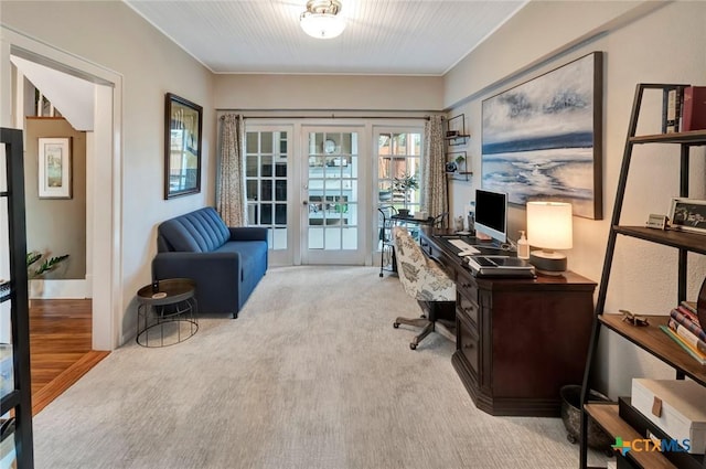 406 S Liberty St, Victoria, TX 77901 - view of carpeted office