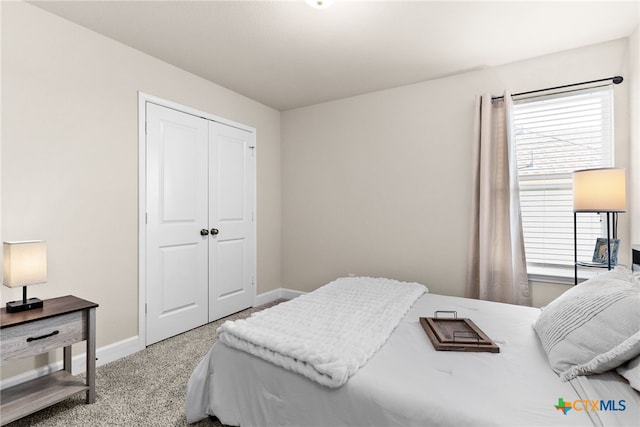 5712 Red Fish Ct, Belton, TX 76513 - bedroom with carpet, baseboards, and a closet