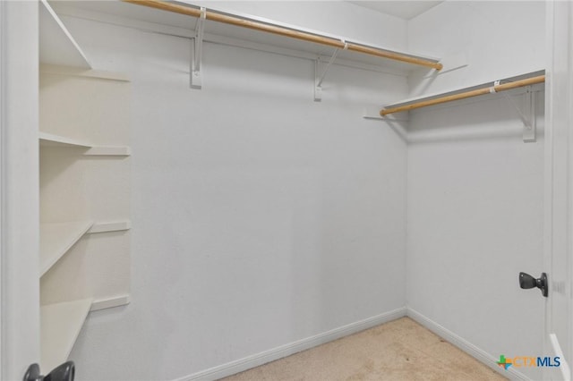 214 Yellowstone Dr, Victoria, TX 77904 - walk in closet featuring carpet