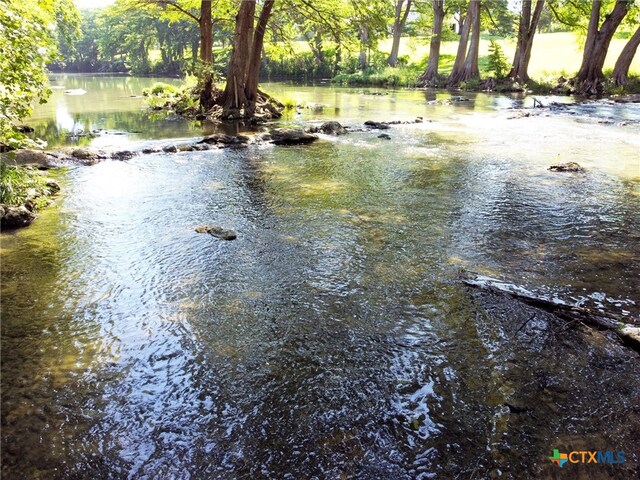 view of water feature