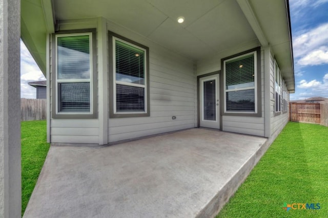 123 Paul Pena Dr, San Marcos, TX 78666 - view of patio / terrace