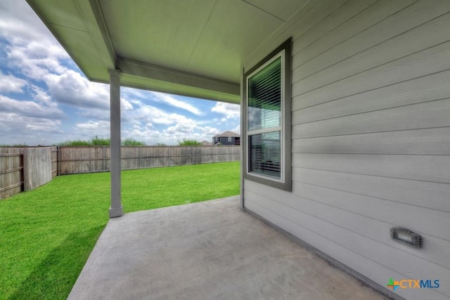 123 Paul Pena Dr, San Marcos, TX 78666 - view of patio / terrace
