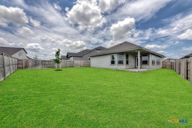 123 Paul Pena Dr, San Marcos, TX 78666 - rear view of property featuring a patio