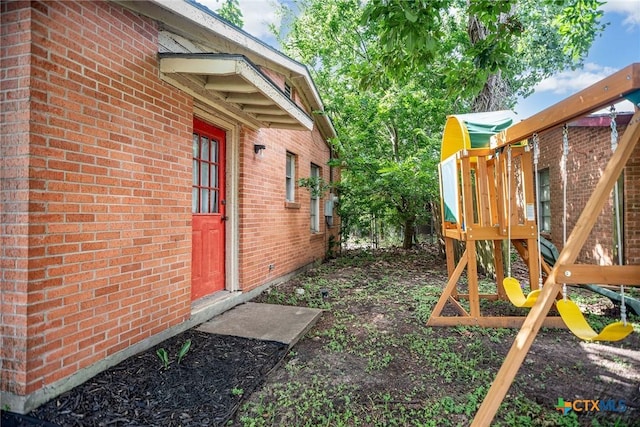 2102 Leon Dr, Port Lavaca, TX 77979 - view of yard with a playground