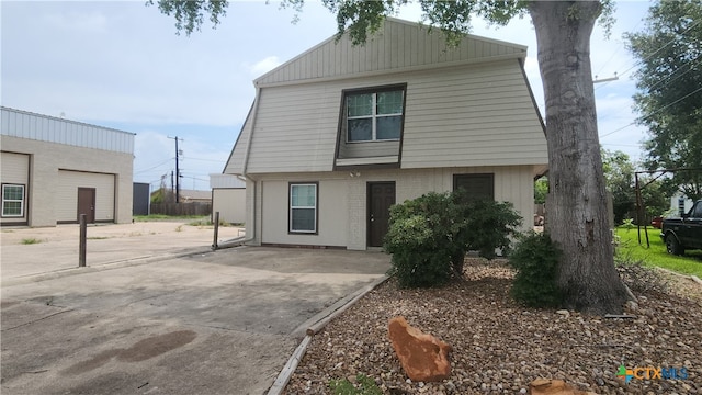 view of rear view of house