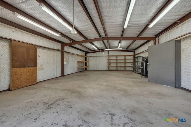 82 Bell Mountain Rd, Fredericksburg, TX 78675 - garage featuring water heater
